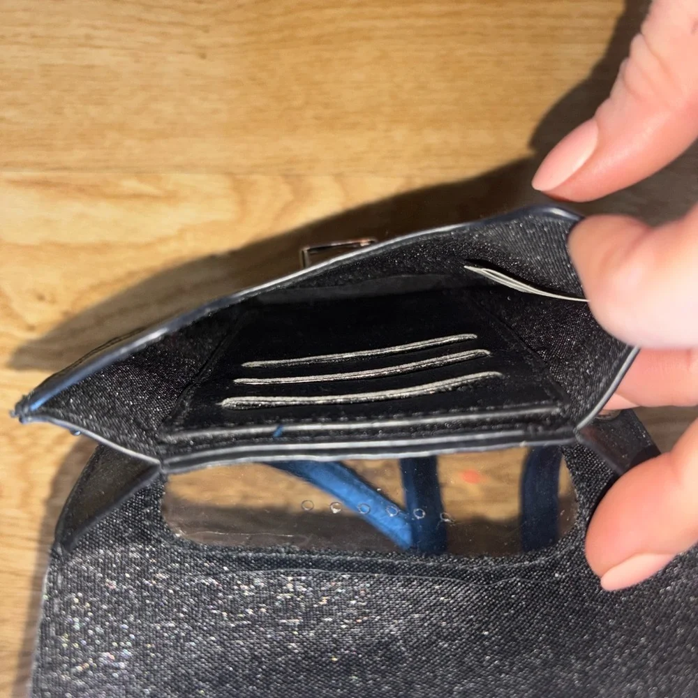 4 for $20 Black Leather Crossbody Bag
